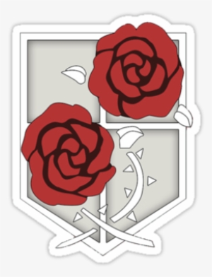 Corporal Levi Of The Scouting Garrison Logo Attack - Attack On Titan Garrison Png #1429953