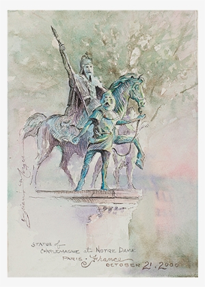 Charlemagne Of Notre Dame - Sketch #1430082