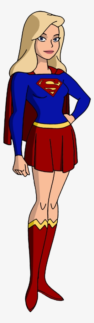 Vector Free Bruce Timm Style New Look By Noahlc - Supergirl Justice League Action #1430167