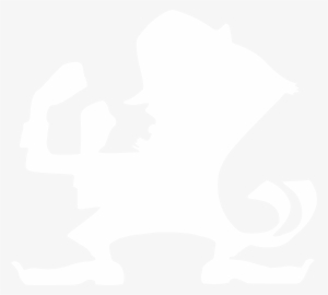 Notre Dame Fighting Irish Logo Black And White - Ps4 Logo White Transparent #1430412