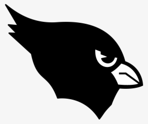 Arizona Cardinals Logo Black And Ahite - Arizona Cardinals #1430501