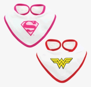 Image - Bumkins Dc Comics Bandana Bib, Superman Pink, 0-9 Months #1430624