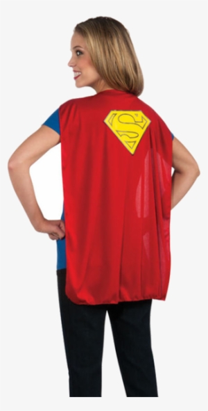 Supergirl Shirt With Cape - S On Supergirl Cape #1430684