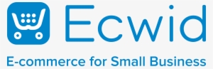 Side By Side Inverted Logo - Ecwid Logo #1430913