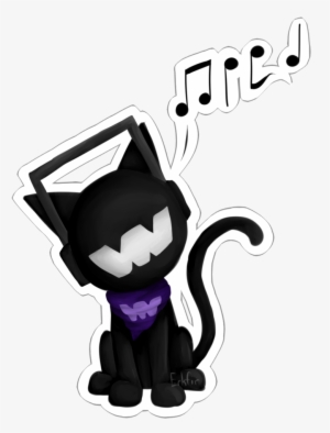 Monstercat Sticker By Erkfir On Deviantart Sticker - Monster Cat Art #1431485