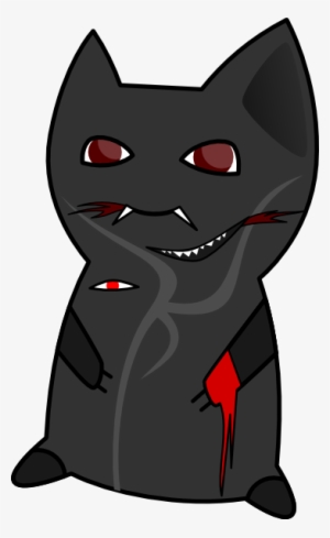 Monster Cat Svg Clip Arts 366 X 597 Px #1431864