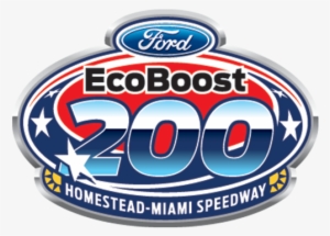 Nascar Camping World Truck Series Entry List For Ford - 2018 Ford Ecoboost 300 Logo #1432701
