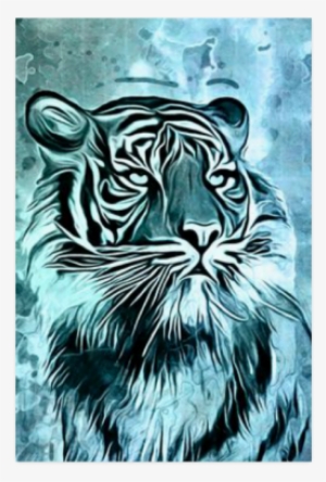 Watercolor Tiger Poster 20"x30" #1432972