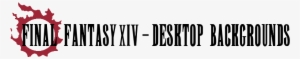 Final Fantasy Xiv Logo - Final Fantasy #1433201