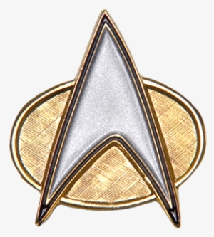 Tng Communicator Pin - Star Trek Logo Pin #1433815