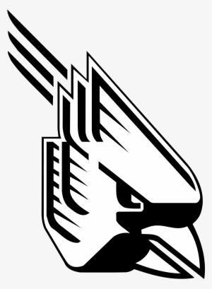 Charlie Cardinal Logo Png Transparent Vector Freebie - Ball State Cardinals #1434510