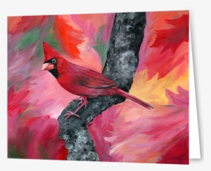 Hello Cardinal Greeting Cards - Tote Bag #1434539