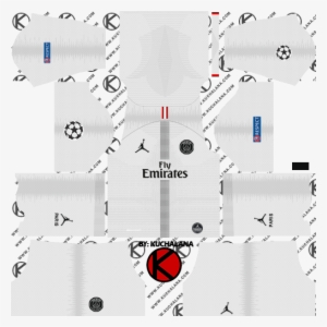 Jordan X Paris Saint-germain 2018/19 Kit - Dream League Soccer 2018 Portugal Kit #1435117