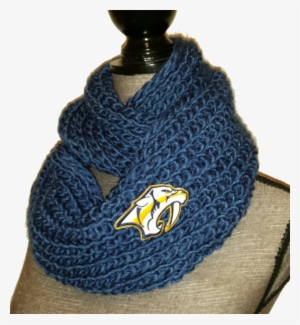 Nashville Predators Knit Cowl - Crochet #1435209