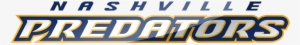 Nashville Predators Apparels Store - Nashville Predators Name Logo #1435385
