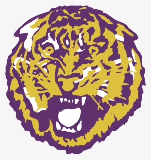 Lsu Tigers Logo Png Transparent - Lsu Tiger Logo #1435478