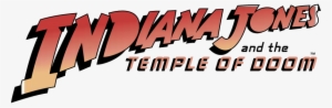 Indiana Jones Temple Of Doom Vector - Indiana Jones Temple Of Doom Logo #1437227