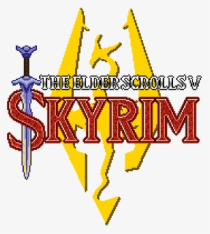 Skyrim Logo - The Elder Scrolls V: Skyrim #1437771