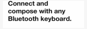 Connect And Compose With Any Bluetooth Keyboard - Community Health Needs Assessment Survey #1437888