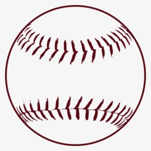 Baseball Stitches Softball - Clipart Softball #1439266