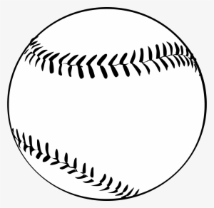 Baseball Clipart Black And White - 40 Baseball #1439338