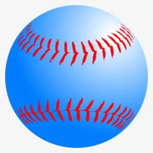 Blue Baseball Svg Clip Arts 600 X 600 Px #1439576