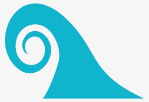 Teal Curl Wave Clip Art At Clker - Curl Wave Clipart #1439714