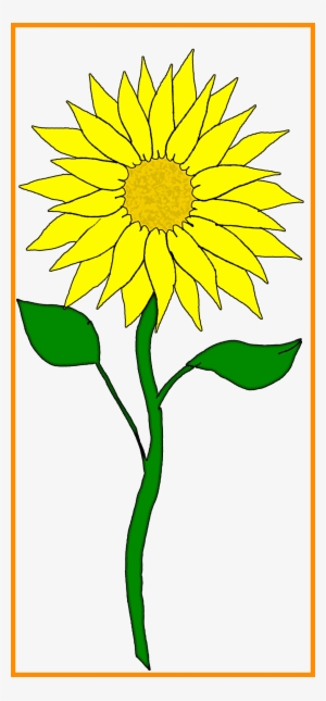 Stunning Flower Clipart Pict For Sunflower Frame Styles - Sunflowers Clipar #1440468