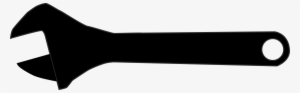 Transparent Hammer Silhouette - Wrench Clipart #1440555
