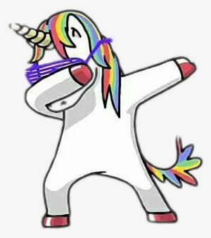 Unicorn Dab - Unicorn Dabbing Png #1440910