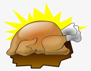 Cooked Turkey Clipart - Animated Turkey For Thanksgiving #1441343