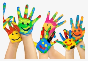 Christian Preschool Graduation Clip Art Clipart Panda, - Messy Art Hands #1441720