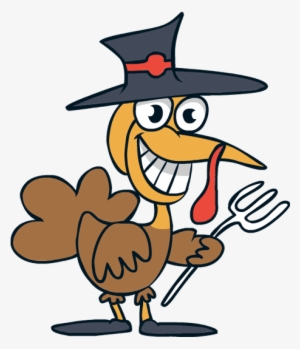 Turkey Clipart Hat - Thanksgiving Day Turkey Transparent Clipart #1441751