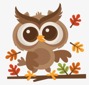 Mkc Fallowlonbranch Svg - Fall Clip Art Owl #1441919