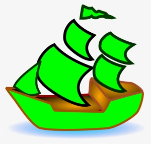 How To Set Use Green Boat Clipart #1442012