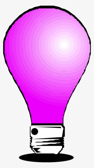 Vector Clip Art - Pink Light Bulb Clip #1442279 Vector Clip Art - Pink Light Bulb Clip #1442279