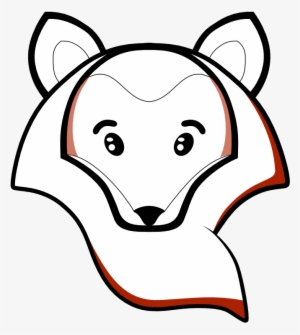 Fox Black And White Fox Clipart Black And White Free - Coloring Book #1442491