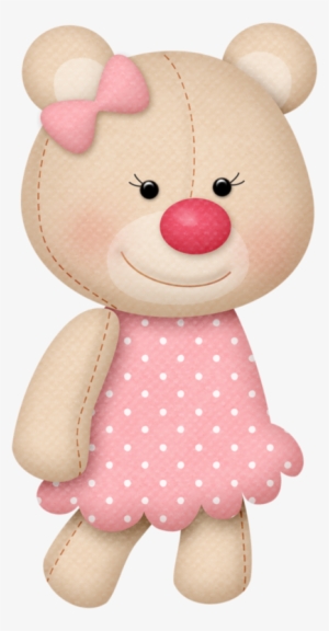 Lliella Cloud9 Beargirl2 - Cute Pink Bear Clipart Png #1442663