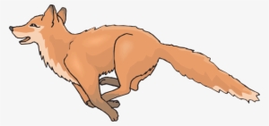 Fox Cliparts - Fox Running Transparent Background #1442805