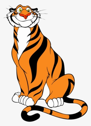 Tiger Clipart Smiling - Aladdin Rajah Png #1443433