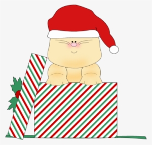 Clipart Christmas Cat Clipart - Clip Art Cat Christmas #1443526