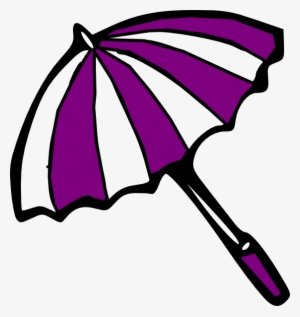 Umbrella Clipart Purple Umbrella - Clipart Picture Of Umbrella #1443849
