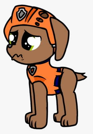Paw Patrol Zuma By Rainboweevee Da - Paw Patrol Marshall Sad #1443897