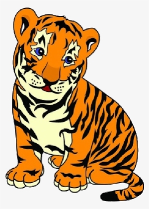 Unique Tigre Clipart Tiger Clipart Cat Images - Vector Image Of Tiger #1444004