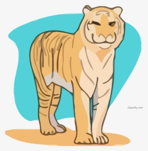 Tiger Clipart Png - Portable Network Graphics #1444030