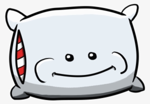 Pillow Cartoon Png Clip Art Free Library - Happy Pillow #1444161