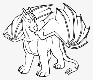 Dragon Clipart - Dragons Coloring Pages Home #1444318