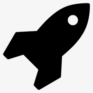 Small Rocket Ship Silhouette Svg Png Icon Free Download - Font Awesome Rocket Png #1444326
