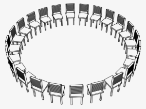 Big Image - Chairs In A Circle Clipart #1444501