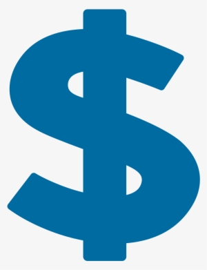 Blue Clipart Dollar Sign - Wing Dollar Sign Emoji #1444793
